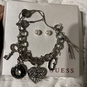 Guess bracelet & pierce set / brand new without box